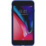 Adidas oryginalne etui z powierzchnią tekstylną dla iPhone 6 / 6S / 7 / 8 / SE (2020/2022) - niebieskie