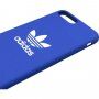 Adidas oryginalne etui z powierzchnią tekstylną dla iPhone 6 / 6S / 7 / 8 / SE (2020/2022) - niebieskie