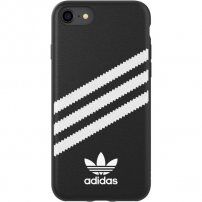 Adidas oryginalne etui z powierzchnią skórzaną dla iPhone 6 / 6S / 7 / 8 / SE (2020/2022) - czarny