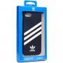 Adidas oryginalne etui z powierzchnią skórzaną dla iPhone 6 / 6S / 7 / 8 / SE (2020/2022) - czarny