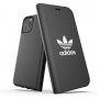 Adidas oryginalny pokrowiec flip z logo dla iPhone 11 Pro - czarne