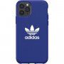 Adidas oryginalne etui z powierzchnią tekstylną dla iPhone 11 Pro - niebieskie