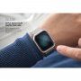Uniq Glase Slim pokrowiec z miękkiego plastiku dla Apple Watch 44mm - matowo czarny