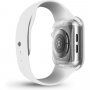 Uniq Garde Hybrid etui z ochroną ekranu na Apple Watch 44mm - przezroczyste