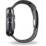 Uniq Garde Hybrid etui z ochroną ekranu na Apple Watch 44mm - dymowy