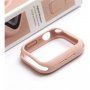 Uniq Lino pokrowiec silikonowy dla Apple Watch 40mm - jasnoróżowy