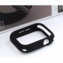 Uniq Lino pokrowiec silikonowy dla Apple Watch 44mm - czarne