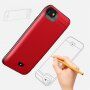 Etui z baterią zewnętrzną dla iPhone 6 / 6S / 7 / 8 / SE (2020/2022) - 5 000 mAh - czerwony