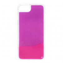 Etui klepsydra świecące w ciemności dla iPhone 6 / 6S - purpurowy