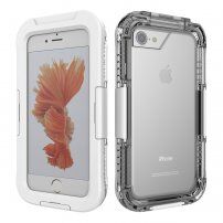 Wodoszczelny i bardzo odporny pokrowiec dla iPhone 7 / 8 / SE (2020/2022) - biały