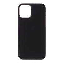 Etui gumowe matowe dla iPhone 12 Pro - czarny