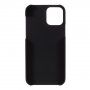 Etui gumowe matowe dla iPhone 12 Pro - czarny