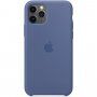 Oryginalne Apple etui silikonowe dla iPhone 11 Pro Max - sprany niebieski