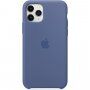 Oryginalne Apple etui silikonowe dla iPhone 11 Pro Max - sprany niebieski