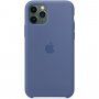 Oryginalne Apple etui silikonowe dla iPhone 11 Pro Max - sprany niebieski