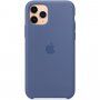 Oryginalne Apple etui silikonowe dla iPhone 11 Pro Max - sprany niebieski