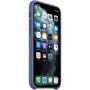 Oryginalne Apple etui silikonowe dla iPhone 11 Pro Max - sprany niebieski