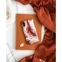 iDeal Of Sweden etui marmurowe do iPhone 6 / 6S / 7 / 8 / SE (2020/2022) - czerwono-złoty