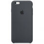 Oryginalne etui silikonowe dla Apple iPhone 6S - węglowo-szare