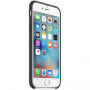 Oryginalne etui silikonowe dla Apple iPhone 6S - węglowo-szare
