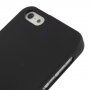 Mercury Goospery etui matowe z miękkiego plastiku iPhone 5 / 5S / SE (2016) - czarny
