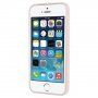 Mercury Goospery etui matowe z miękkiego plastiku iPhone 5 / 5S / SE (2016) - beżowe