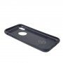 Etui ze szlifowaną teksturą dla iPhone XR - czarny