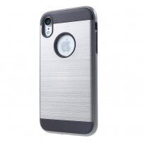 Etui ze szlifowaną teksturą dla iPhone XR - szary