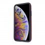 Etui ze szlifowaną teksturą dla iPhone XR - czerwony