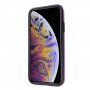 Etui ze szlifowaną teksturą dla iPhone XR - różowy