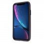 Etui ze szlifowaną teksturą dla iPhone XR - różowo-złoty