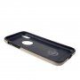Etui ze szlifowaną teksturą dla iPhone XR - złote