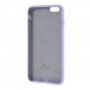 Etui silikonowe z serduszkiem dla iPhone 6 / 6S - liliowy