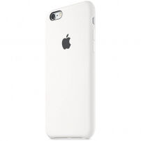 Oryginalne etui silikonowe dla Apple iPhone 6S - białe