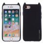 Molancano Bonny etui z kocimi uszami iPhone 7 / 8 / SE (2020/2022) - czarny