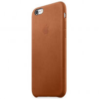 Oryginalne etui skórzane dla Apple iPhone 6S Plus - brązowe