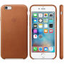 Oryginalne etui skórzane dla Apple iPhone 6S Plus - brązowe
