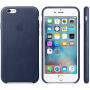 Oryginalne etui skórzane dla Apple iPhone 6S Plus - północno-niebieskie