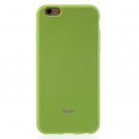 Roar etui matowe z miękkiego plastiku dla iPhone 6 / 6S - zielone