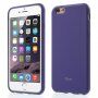 Roar etui matowe z miękkiego plastiku dla iPhone 6 / 6S - fioletowy