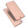DUX DUCIS pokrowiec flip dla iPhone 5 / 5S / SE (2016) - różowo-złoty