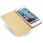 DUX DUCIS pokrowiec flip dla iPhone 5 / 5S / SE (2016) - złoty agat
