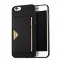 Dux Ducis etui ze slotem na kartę kredytową dla iPhone 6 / 6S - czarny