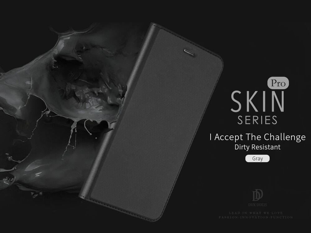 DUX DUCIS pokrowiec flip dla iPhone 6 Plus / 6S Plus - ciemnoszary