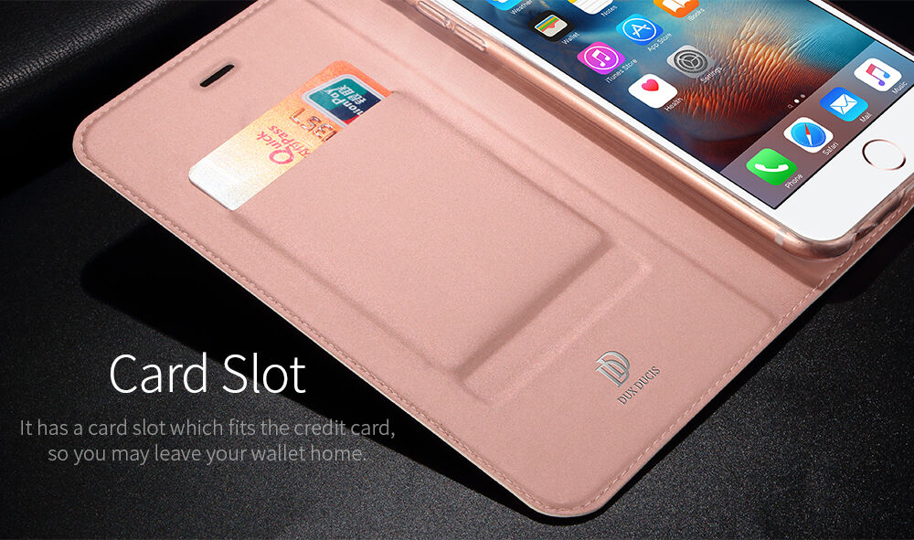 DUX DUCIS pokrowiec flip dla iPhone 6 Plus / 6S Plus - ciemnoszary