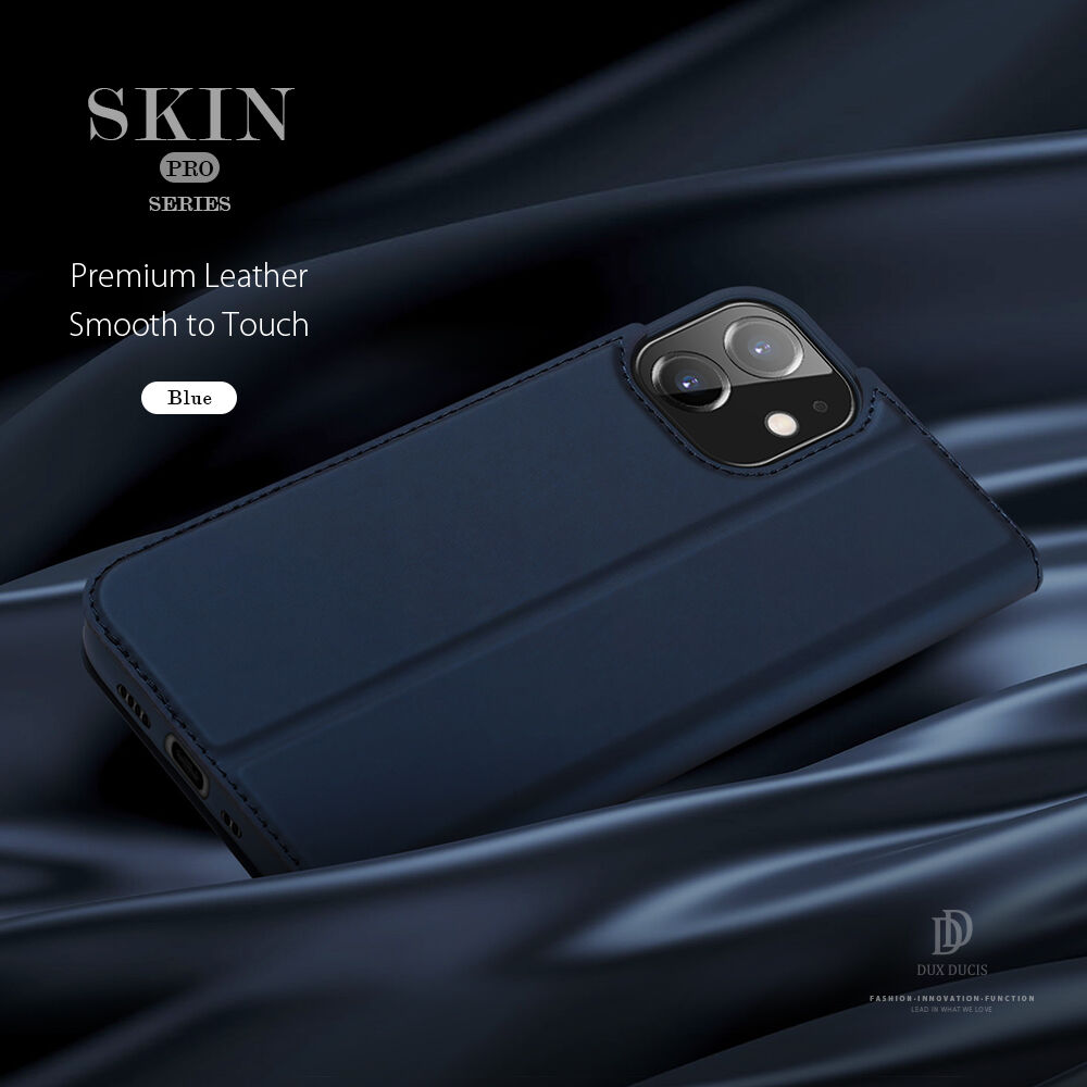 DUX DUCIS pokrowiec flip dla iPhone 12 mini - czarne