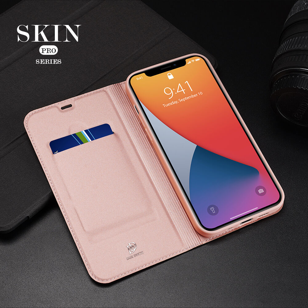 DUX DUCIS pokrowiec flip dla iPhone 12 mini - czarne DUX DUCIS pokrowiec flip dla iPhone 12 mini - czarne