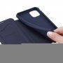 DUX DUCIS pokrowiec flip dla iPhone 12 / 12 Pro - ciemnoniebieski