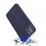 DUX DUCIS pokrowiec flip dla iPhone 12 Pro Max - ciemnoniebieski