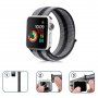 Pasek nylonowy w paski dla Apple Watch Ultra 49mm / 46mm / 45mm / 44mm / 42mm - szaro-czarne